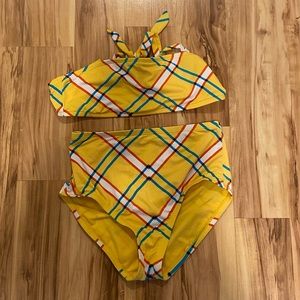 Hobie brand girls house waisted swimsuit